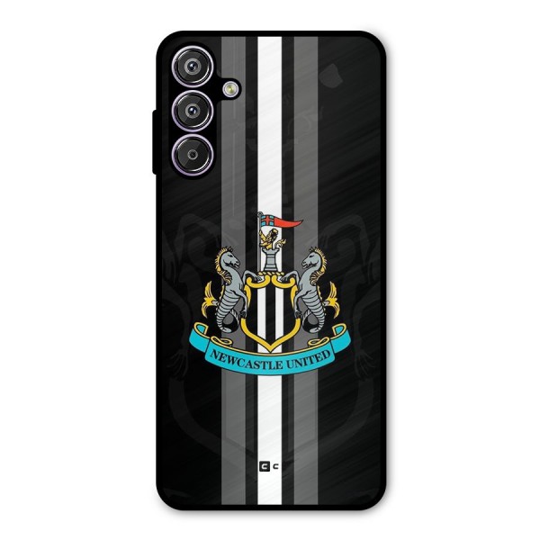 New Castle United Metal Back Case for Galaxy F15