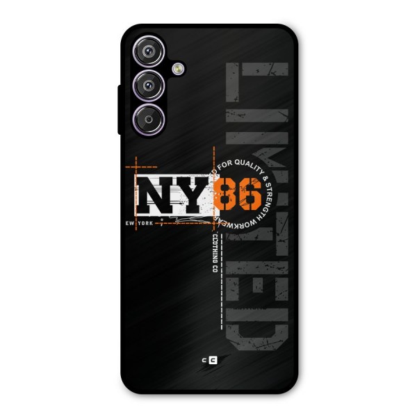 New York Limited Metal Back Case for Galaxy M15