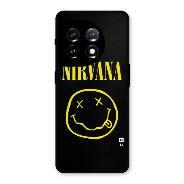 Nirvana Smiley Metal Back Case for OnePlus 11
