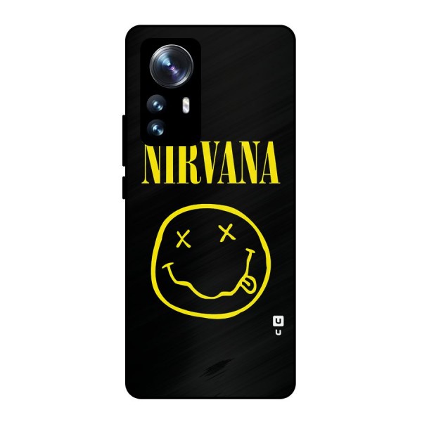 Nirvana Smiley Metal Back Case for Xiaomi 12 Pro