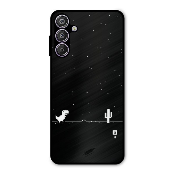No Connection Night Metal Back Case for Galaxy F15