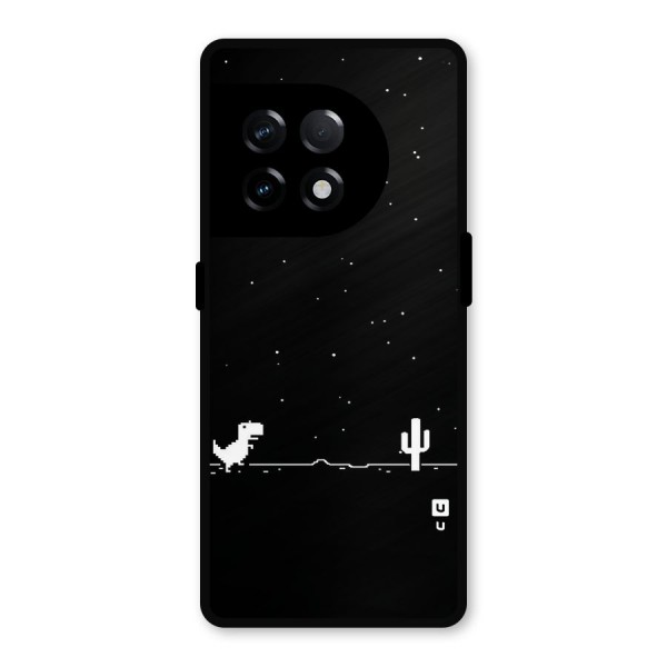 No Connection Night Metal Back Case for OnePlus 11R
