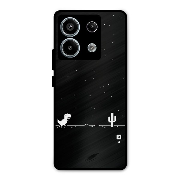 No Connection Night Metal Back Case for Redmi Note 13 Pro 5G