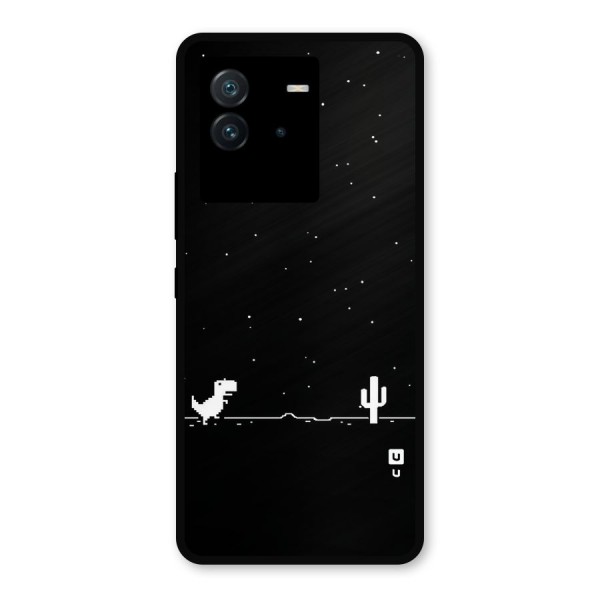 No Connection Night Metal Back Case for iQOO Neo 6 5G