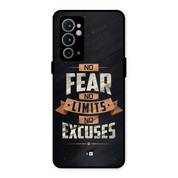 No Excuse Metal Back Case for OnePlus 9RT 5G