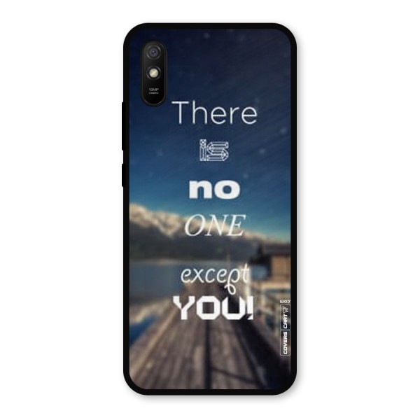 No One But You Metal Back Case for Redmi 9i