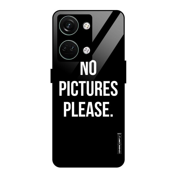 No Pictures Please Glass Back Case for Oneplus Nord 3