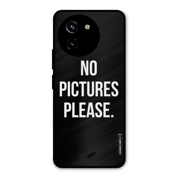 No Pictures Please Metal Back Case for Vivo Y200i
