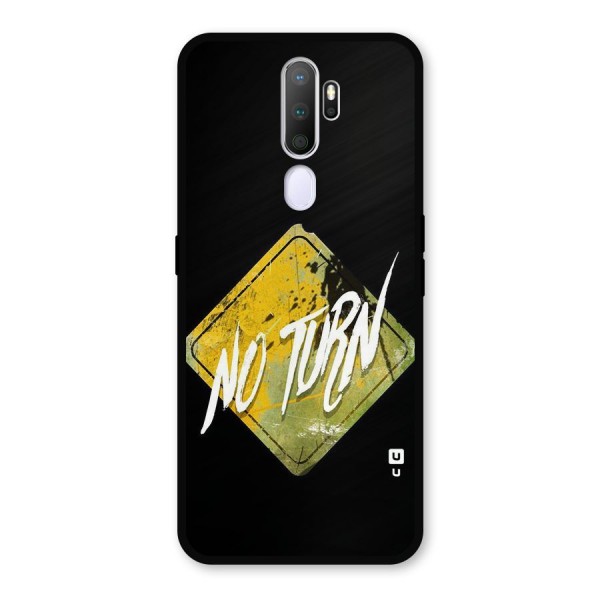 No Turn Metal Back Case for Oppo A9 (2020)