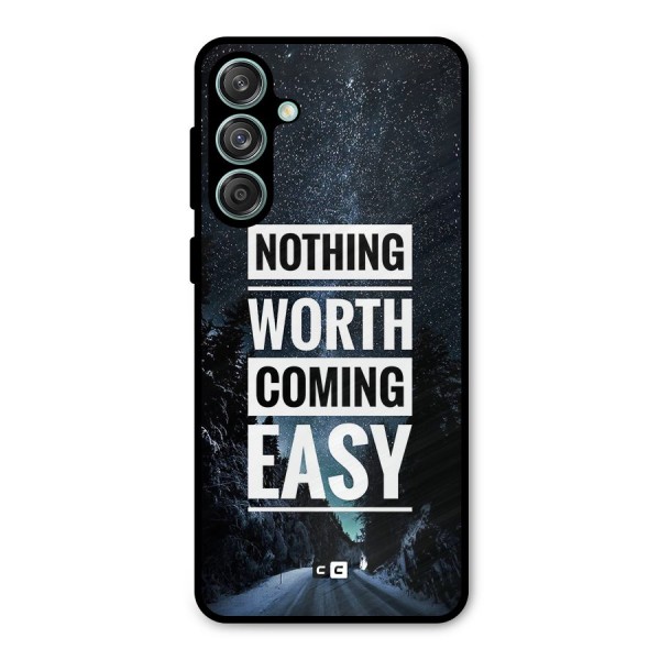 Nothing Worth Easy Metal Back Case for Galaxy M55 5G