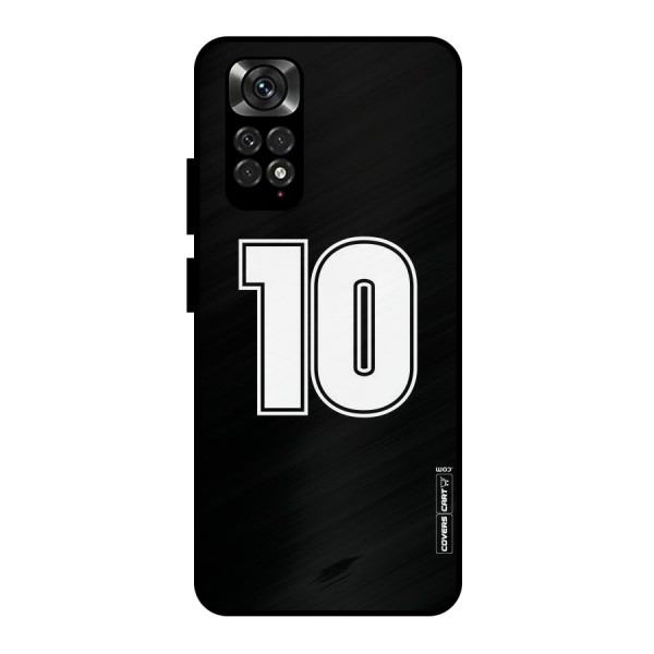 Number 10 Metal Back Case for Redmi Note 11 Pro