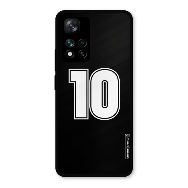 Number 10 Metal Back Case for Xiaomi 11i 5G