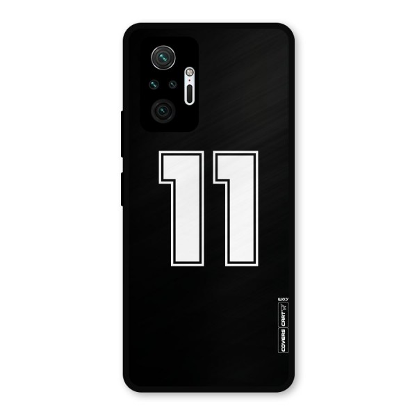 Number 11 Metal Back Case for Redmi Note 10 Pro