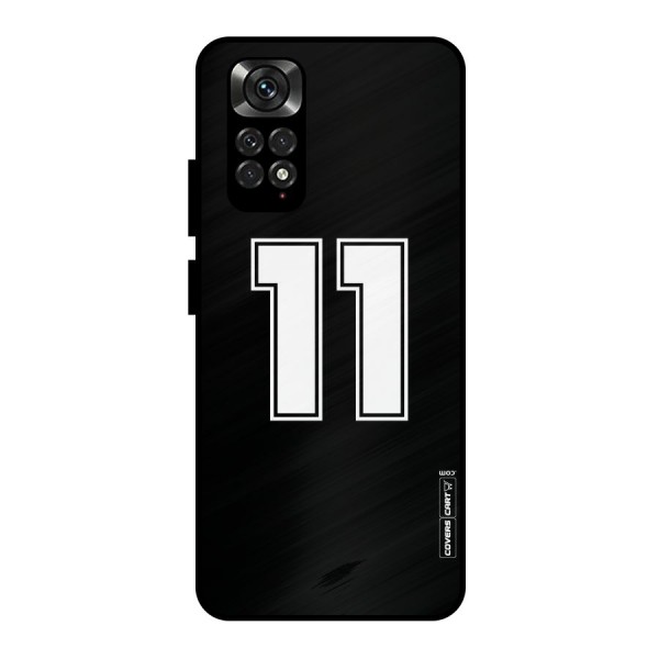 Number 11 Metal Back Case for Redmi Note 11 Pro