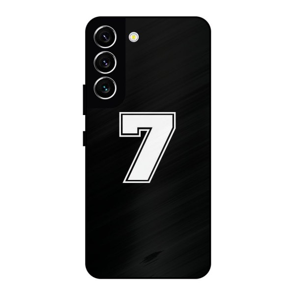 Number 7 Metal Back Case for Galaxy S22 5G