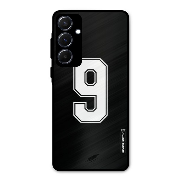 Number 9 Metal Back Case for Galaxy A55