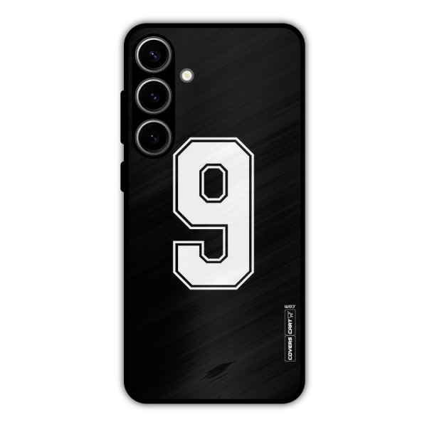 Number 9 Metal Back Case for Galaxy S24 Plus