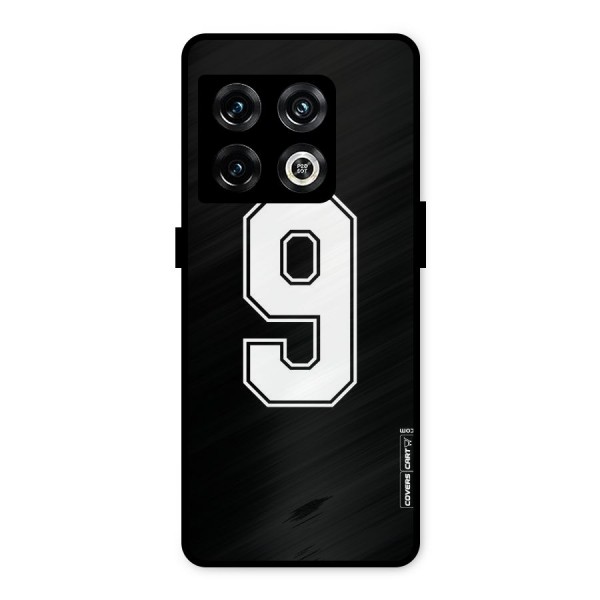 Number 9 Metal Back Case for OnePlus 10 Pro 5G