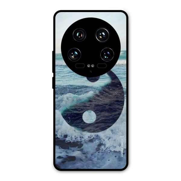 Oceanic Peace Design Metal Back Case for Xiaomi 14 Ultra