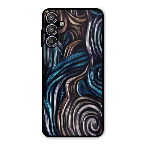 Oil Paint Artwork Metal Back Case for Galaxy F15