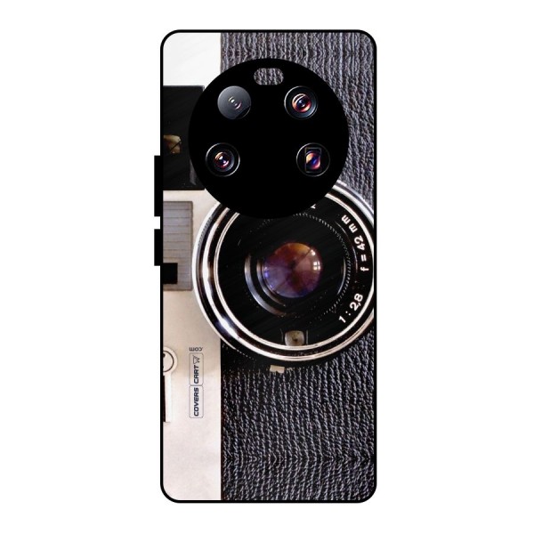 Old School Camera Metal Back Case for Xiaomi 13 Ultra
