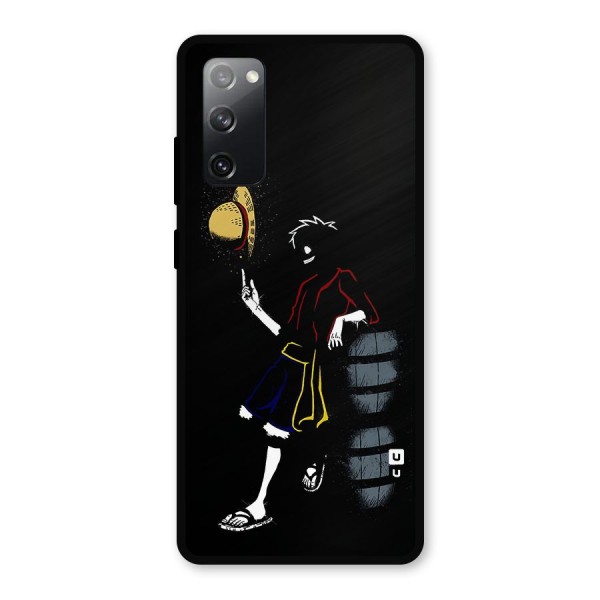 One Piece Luffy Style Metal Back Case for Galaxy S20 FE