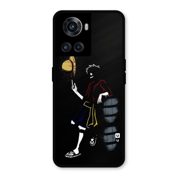 One Piece Luffy Style Metal Back Case for OnePlus 10R