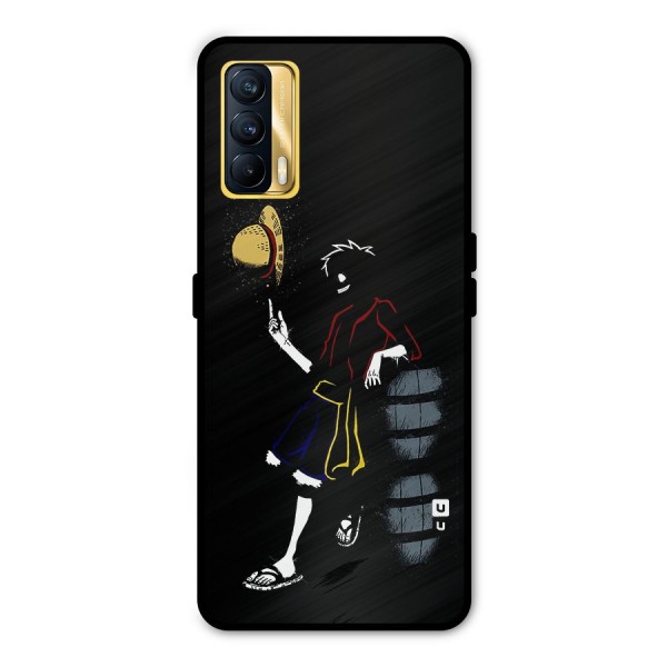 One Piece Luffy Style Metal Back Case for Realme X7