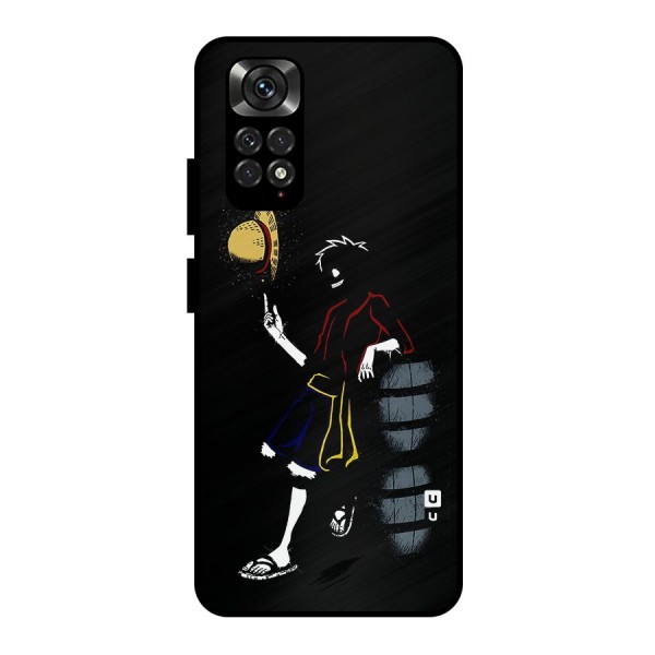 One Piece Luffy Style Metal Back Case for Redmi Note 11 Pro
