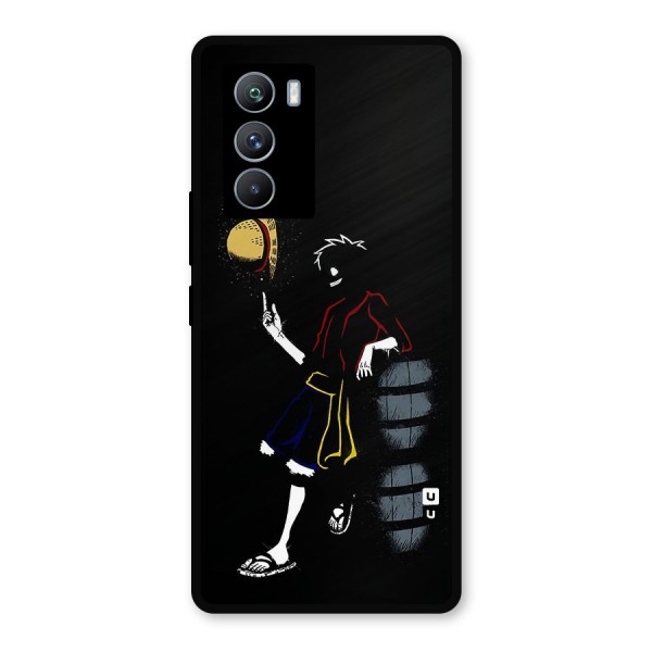 One Piece Luffy Style Metal Back Case for iQOO 9 SE