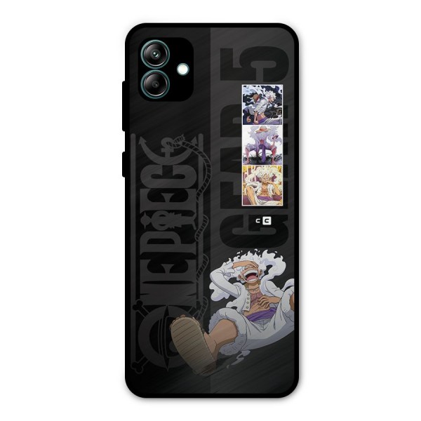 One Piece Monkey D LUffy Gear 5 Metal Back Case for Galaxy A04