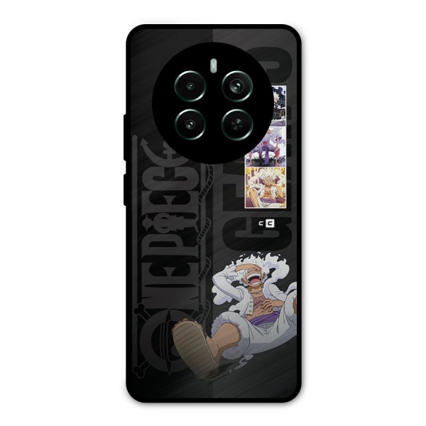 One Piece Monkey D LUffy Gear 5 Metal Back Case for Realme 12 Plus