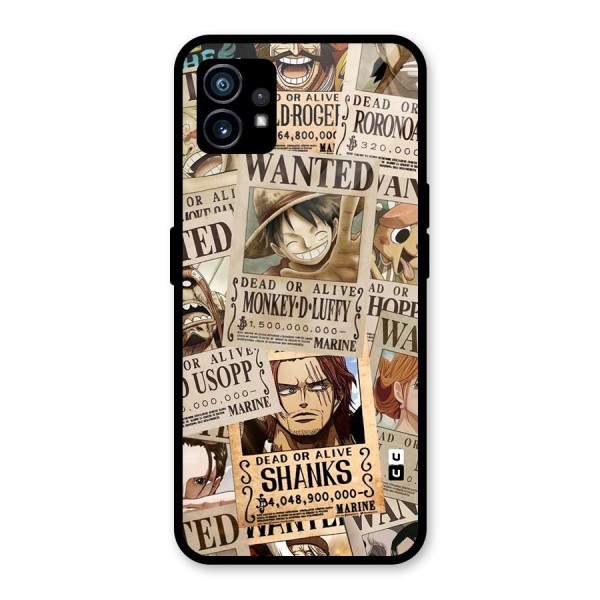 One Piece Most Wanted Glass Back Case for Nothing Phone 1