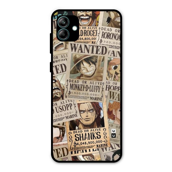 One Piece Most Wanted Metal Back Case for Galaxy A04