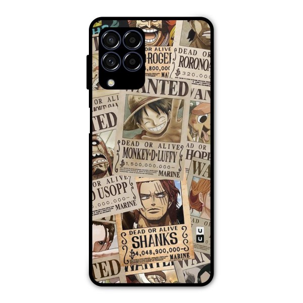 One Piece Most Wanted Metal Back Case for Galaxy M53 5G