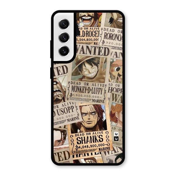 One Piece Most Wanted Metal Back Case for Galaxy S21 FE 5G