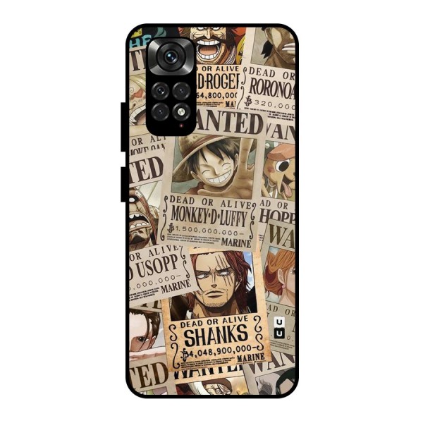 One Piece Most Wanted Metal Back Case for Redmi Note 11 Pro