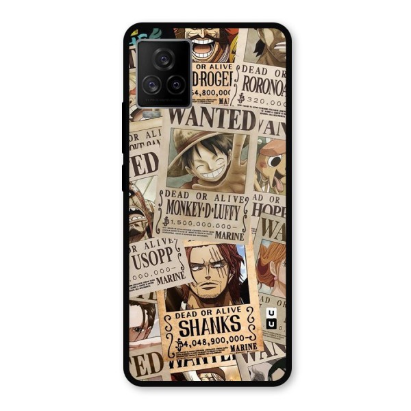 One Piece Most Wanted Metal Back Case for iQOO 7 Legend 5G