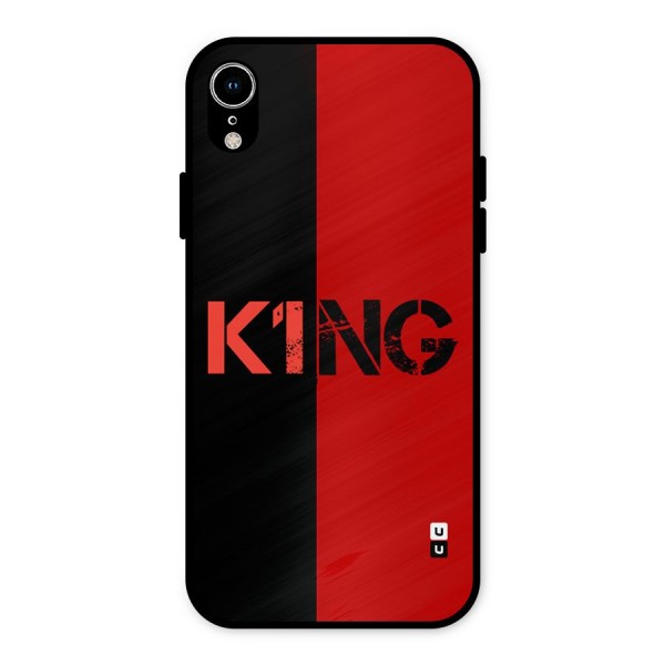 Only King Metal Back Case for iPhone XR