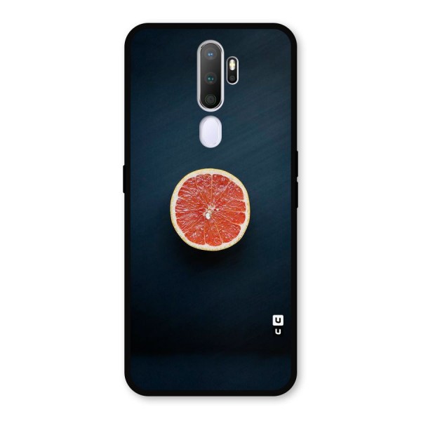 Orange Design Metal Back Case for Oppo A9 (2020)