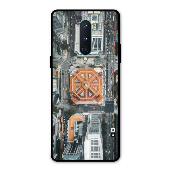 Orange Dome Metal Back Case for OnePlus 8