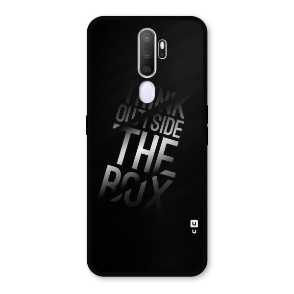 Outside The Box Metal Back Case for Oppo A9 (2020)