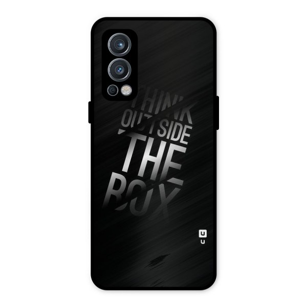 Outside The Box Thinking Metal Back Case for OnePlus Nord 2 5G