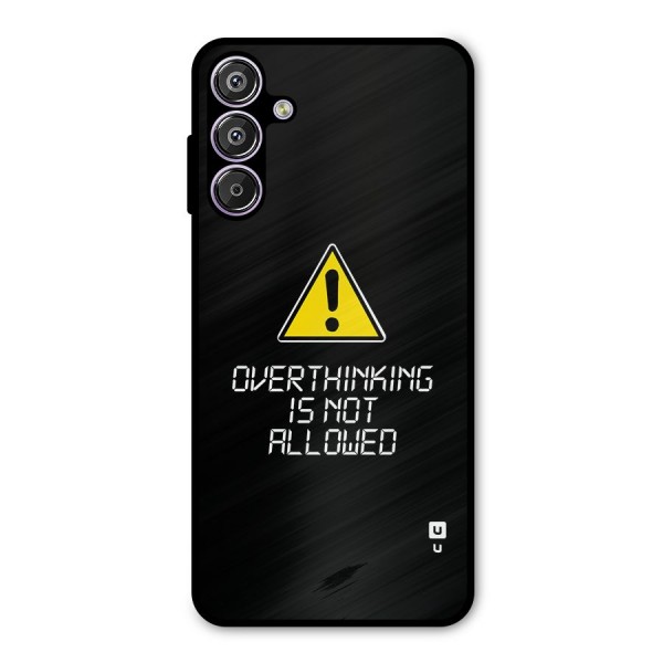 Over Thinking Metal Back Case for Galaxy M15