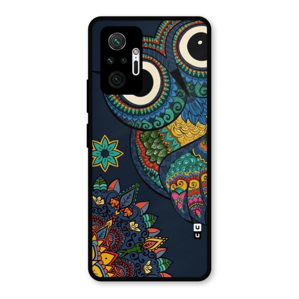 Owl Eyes Metal Back Case for Redmi Note 10 Pro