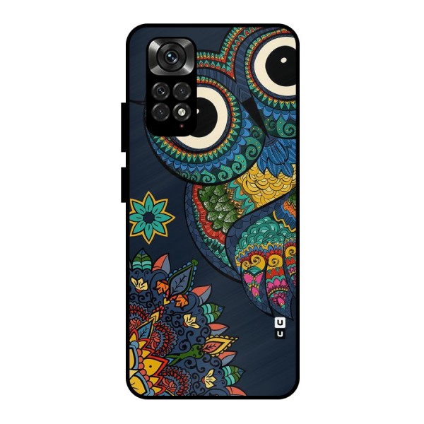 Owl Eyes Metal Back Case for Redmi Note 11 Pro