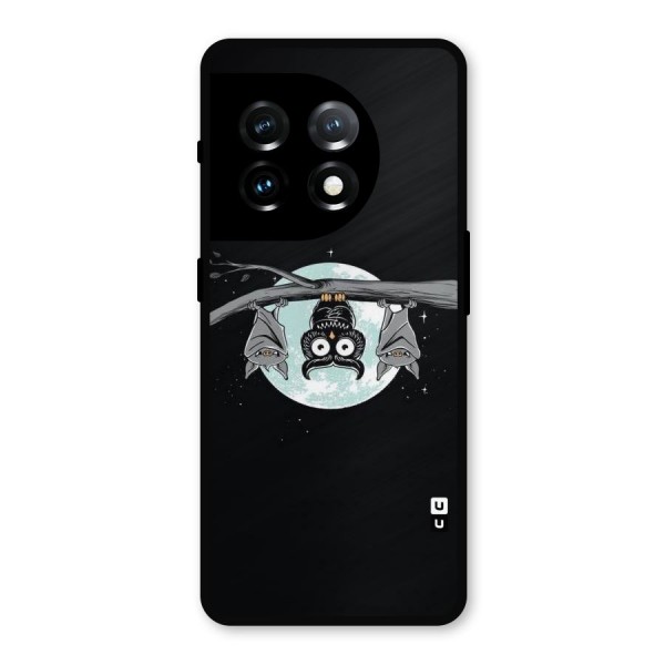 Owl Hanging Metal Back Case for OnePlus 11
