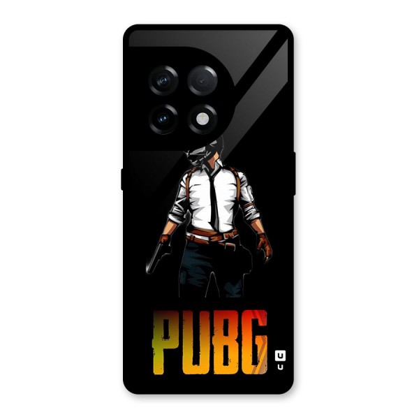 PUBG Game Art Glass Back Case for OnePlus 11R