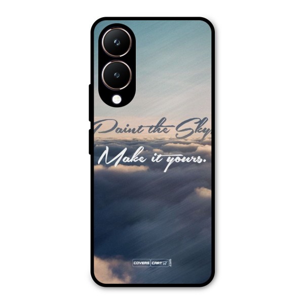 Paint the Sky Metal Back Case for Vivo Y28