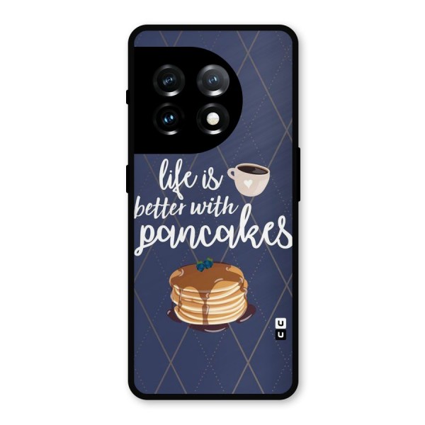 Pancake Life Metal Back Case for OnePlus 11